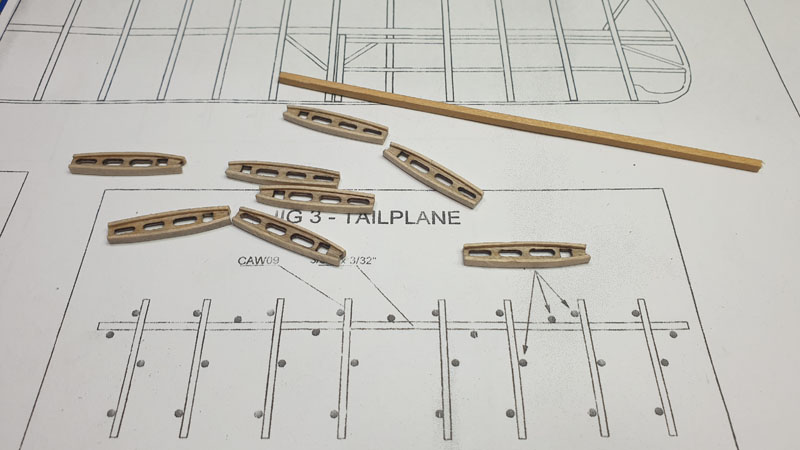 centine e longherone piano orizzontale