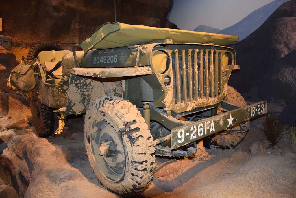 Jeep Willis WWII Museum N.O.