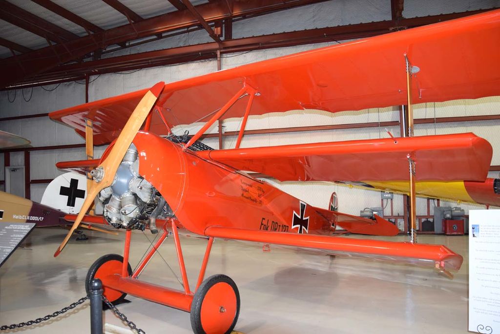 Fokker DR1 Canavaugh Flight Museum Dallas