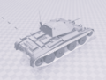 Covenanter 2nd prototipe - A13 MK III 3D