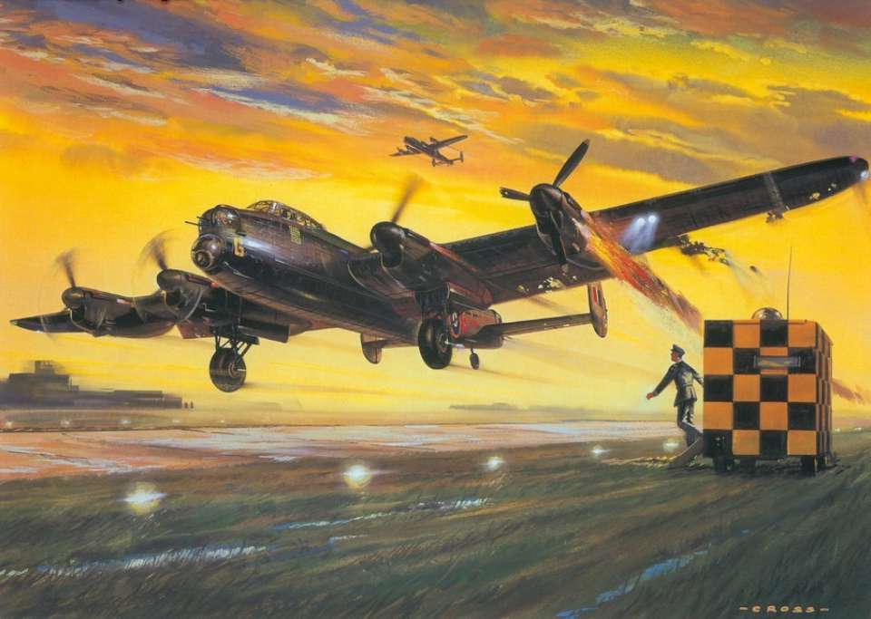 Avro Lancaster by Roy Cross-960