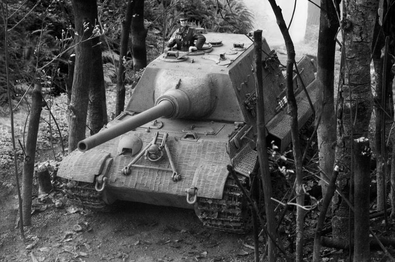 Jagdtiger - 05_b&w